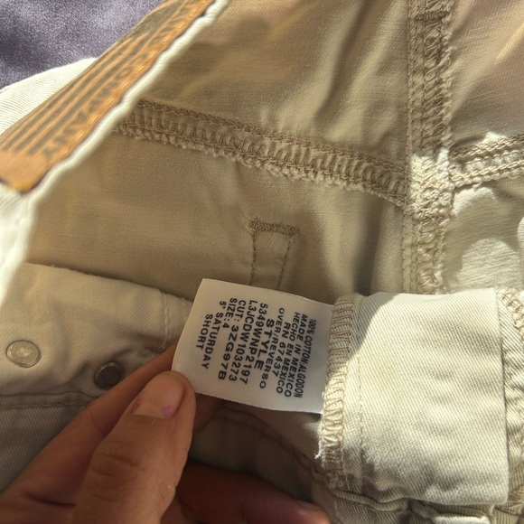 Vintage Ralph Lauren Women's Khaki saturday Short - Picture 4 of 4